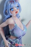 Elsa Babe 144cm Gカップ 及川五月ヘッド シリコン製 ブルーワンピースとサングラス姿 アニメ風ラブドール