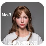 LACE DOLL 168CM Dカップ 夏沫ヘッド シリコン製セックスドール 緑ワンピ＆黒ストッキング美少女