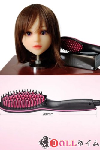 電気くし 高級リアルラブドール用 ウィッグ＆髪の毛植毛用ブラシ