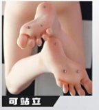 DOLL SENIOR 161cm Eカップ レイ温娜多ヘッド シリコン製 白いコートと黒ストッキングのアニメラブドール 二次元美少女ボディ