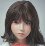 FUDOLL 157cm Iカップ 小北 シリコンヘッド＋TPEボディ灰色タンクトップ姿の爆乳ラブドール 長髪美少女ボディ