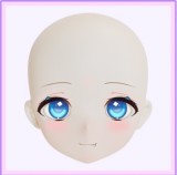 MW Girl(魔物姬)85cm 中胸 奈奈子ヘッド ブルーロングドレス姿の青髪二次元ドール｜小型 ラブドール