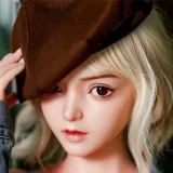 SHEDOLL 70cm Eカップ 北栀ヘッド  フルシリコン製 ピンクランジェリー姿の可愛いラブドール半身トルソー