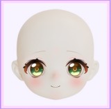 MW Girl(魔物姬)85cm 中胸 奈奈子ヘッド ブルーロングドレス姿の青髪二次元ドール｜小型 ラブドール