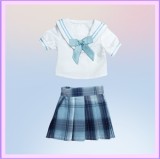 MW Girl(魔物姬)85cm 中胸 奈奈子ヘッド ブルーロングドレス姿の青髪二次元ドール｜小型 ラブドール