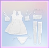 MW Girl(魔物姬)85cm 中胸 奈奈子ヘッド ブルーロングドレス姿の青髪二次元ドール｜小型 ラブドール