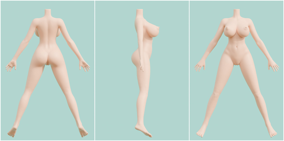 irokebijin 色気美人 150cm Eカップ ボディ参考画像