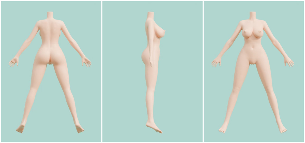 irokebijin 色気美人 130cm Eカップ ボディ参考画像