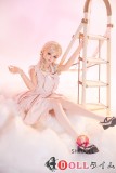 SHEDOLL 152cm AAカップ 東笙2.0ヘッド 材質選択可能 ラブドール jk 肉色ストッキング 浅ピンクワンピース