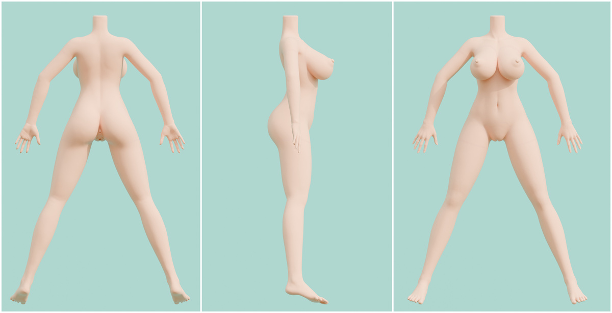 irokebijin 色気美人 95cm Fカップ ボディ参考画像