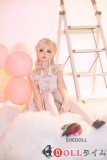 SHEDOLL 152cm AAカップ 東笙2.0ヘッド 材質選択可能 ラブドール jk 肉色ストッキング 浅ピンクワンピース