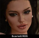 TOP-CYDOLL 110cm Eカップ Tanya-2 ROSヘッド フルシリコン製 ボンデージランジェリー姿のラブドール トルソー