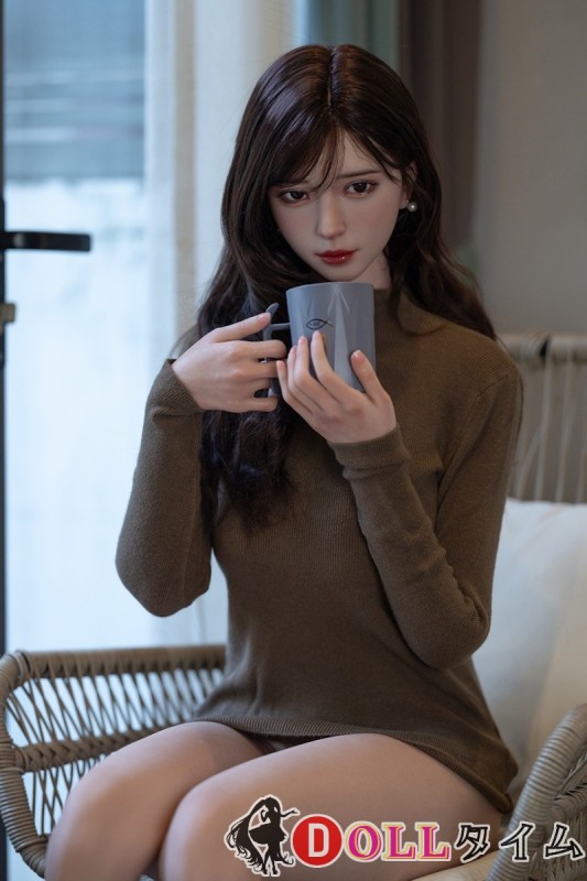 TOP-CYDOLL 168cm Fカップ Unaヘッド  フルシリコン製 ブラウンセーター姿の白肌ラブドール セックス