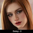 TOP-CYDOLL 110cm Eカップ Tanya-2 ROSヘッド フルシリコン製 ボンデージランジェリー姿のラブドール トルソー