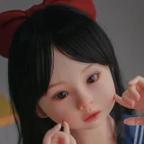 My Loli Waifu 略称MLWロり系ラブドール 138cm AAカップ Kisaシリコン頭部 TPE材質ボディー ヘッド材質選択可能 Yuhoshiメイク