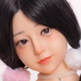 MLW Doll Hina 頭部 ラブドール 156cm Bカップ  フルシリコン製 粉色和服で花見