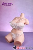 Sino Doll 47cm Eカップ B49 フルシリコン製 巨乳ボディ セクシー曲線のトルソー