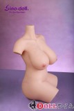 Sino Doll 47cm Eカップ B49 フルシリコン製 巨乳ボディ セクシー曲線のトルソー
