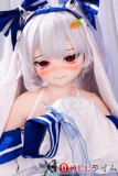 JSL doll 136cm ラビット セーラー服  ビニールヘッド+TPEボディー白髪二次元ラブドール アニメ コスプレ 可愛い美少女