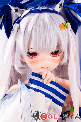 JSL doll 136cm ラビット セーラー服  ビニールヘッド+TPEボディー白髪二次元ラブドール アニメ コスプレ 可愛い美少女