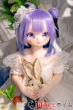 JSL doll 110cm ユニコーン(アズールレーン)ビニールヘッド+TPEボディー 紫髪ウェディングドレス ユニコーンドール コスプレ