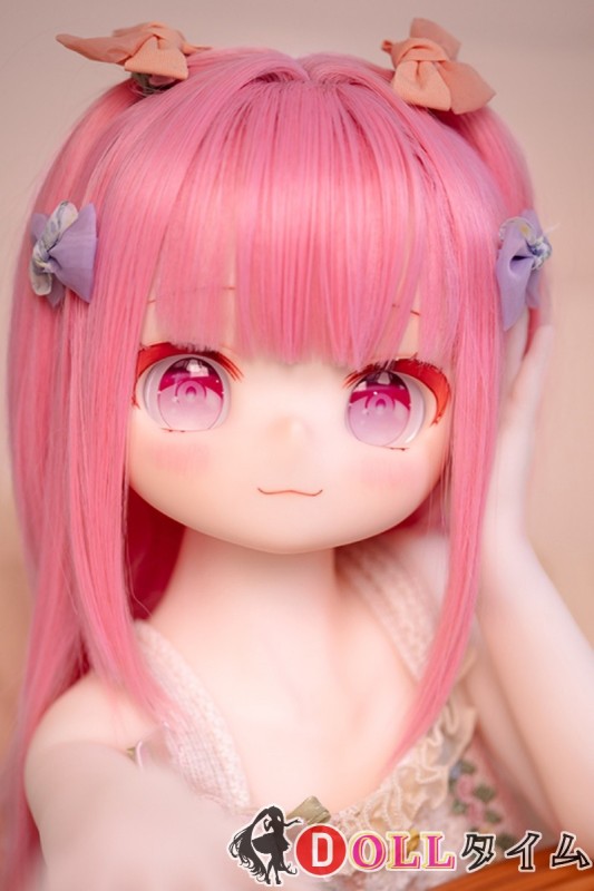 JSL doll 115cm 明理cosplay ビニールヘッド+TPEボディー ラブドール アニメ 粉髪の眼睛娘コスプレ