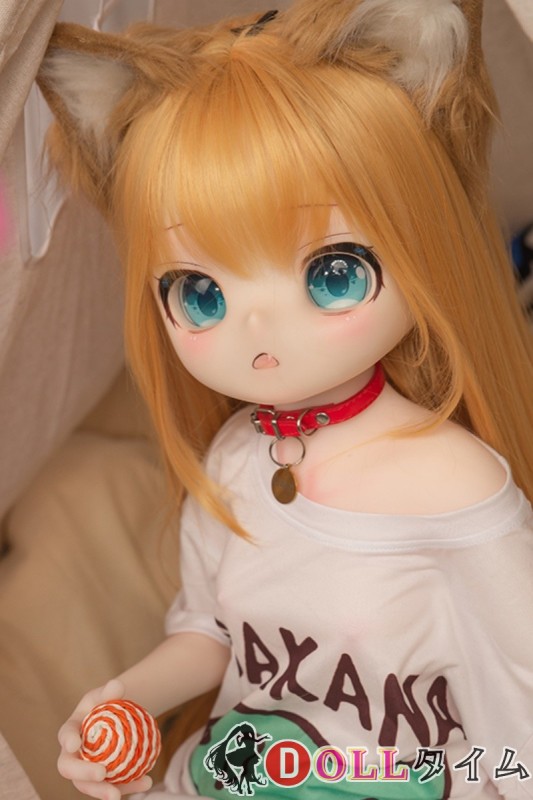 JSL doll 115cm 『嫌パン』きな粉 コスプレ ラブドール アニメ 白長袖衣装の黄髪猫耳娘