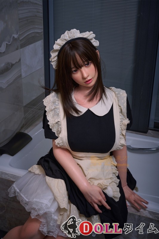 Irontech Doll  orientalシリーズ 158cm Eカップ A5ヘッド フルシリコン製 制服ラブドール｜浴室で黒白メイド服を纏う美少女ドール