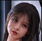 Irontech Doll  orientalシリーズ 158cm Eカップ A5ヘッド フルシリコン製 制服ラブドール｜浴室で黒白メイド服を纏う美少女ドール