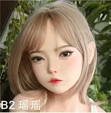 BQDOLL 156cm Gカップ B8佳奈ヘッド フルシリコン製 緑のワンピース姿で誘惑する超乳ラブドール