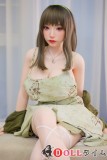 超乳ラブドール 佳奈ヘッド 緑のドレスで誘惑する姿