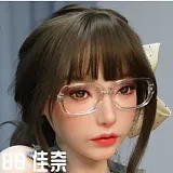 BQDOLL  156cm Gカップ B2瑶瑶ヘッド  フルシリコン製 赤いオフショルニットの超乳ラブドール クリスマスに美少女が贈る愛の誘惑
