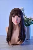 BQDOLL 156cm Gカップ B1川崎由美ヘッド  フルシリコン製 白い軽やかなシースルートップス×情趣ストッキングの超乳ラブドール
