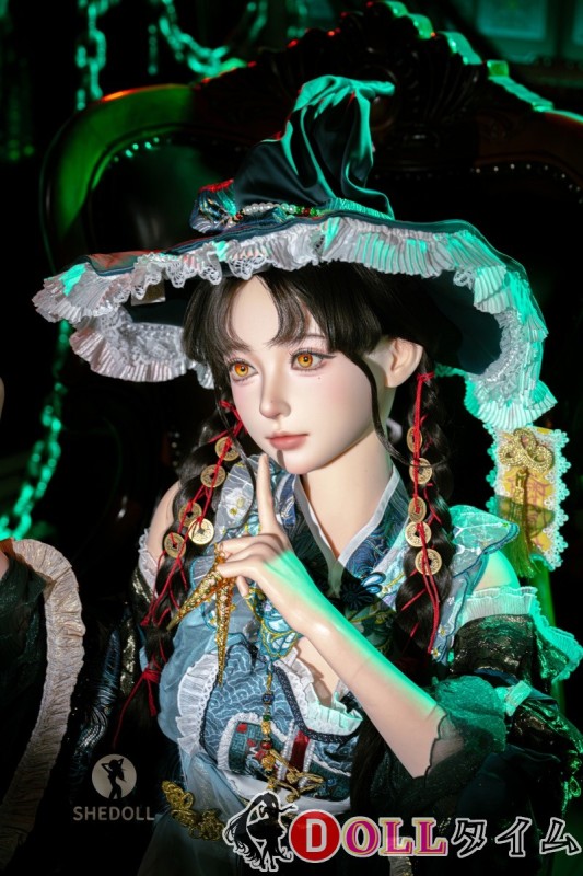 SHEDOLL 160cm Cカップ 江小棠ヘッド   フルシリコン製 ハロウィンにぴったりな中華風ホラー美少女ラブドール