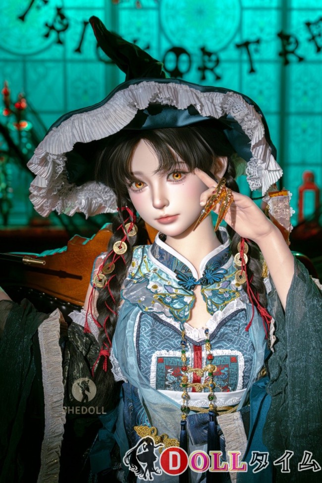 SHEDOLL 160cm Cカップ 江小棠ヘッド   フルシリコン製 ハロウィンにぴったりな中華風ホラー美少女ラブドール