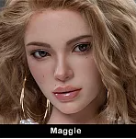 TOP-CYDOLL 168cm Fカップ Maggieヘッド シリコン製 ラブドール 実践 白色ルーズシャツ 金髪欧美風ラブドール