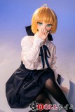 アーサー王Saber 二次元ラブドール 黒ストッキング姿