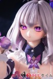 JSL doll 146cm 小蝶 美少女アニメ風 紫色露肩ロングドレス