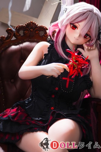 JSL doll 146cm 崩壊スターレイル  長夜月コス  ビニールヘッド+TPEボディー 粉髪紅瞳 黒ワンピース 二次元ラブドール