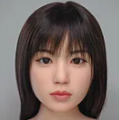 J-cute 137cm AAカップ 萌咲ヘッド フルシリコン製 ピンクタンクトップの清純可愛いラブドール