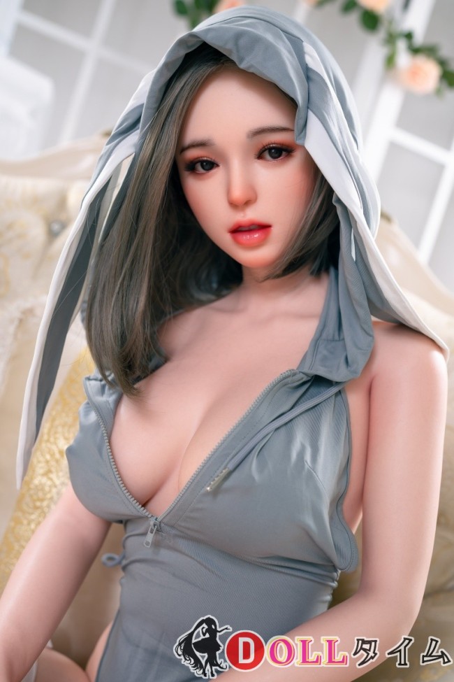 Art-doll(アート技研) 148cm Dカップ M1青雉ヘッド  フルシリコン製 灰色タンクトップ×白ストッキングの等身大ラブドール