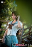 RZR DOLL 160cm Dカップ NO.23ボディ 楚儿ヘッド  フルシリコン製｜制服ラブドールのような都会系美少女・白セーラー服と青スカートの魅力