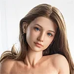 Real Lady 159cm Hカップ R8-ROS-MAXヘッド フルシリコン製 白ロゴトップ×黒レースランジェリーの金髪欧米セクシードール