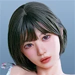 Real Lady 159cm Hカップ R8-ROS-MAXヘッド フルシリコン製 白ロゴトップ×黒レースランジェリーの金髪欧米セクシードール