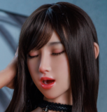 アート技研 Art-doll 163cm Eカップ A27梦娜ヘッド  フルシリコン製 つむり目ラブドール 束縛系ランジェリー＆黒ストッキングの魅惑モデル