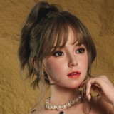 RZR DOLL 160cm Dカップ NO.23ボディ 楚儿ヘッド  フルシリコン製 黒レースランジェリーの清楚系ラブドール 美少女スタイル