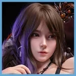 Firefly Diary 蛍火日記 165cm Cカップ Lilyヘッド  フルシリコン製 欧米風ブラックヘアの赤いクリスマスドレス美少女