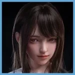 Firefly Diary 蛍火日記 Maxシリーズ 165cm Cカップ メアリーヘッド  フルシリコン製 白シャツ×黒ロングスカートの欧米風ラブドール ハロウィン