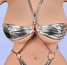 Irontech Doll 165cm Gカップ A1ヘッド シリコン製 巨乳ラブドール 東洋美人 オレンジ水着姿
