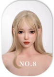 SHEDOLL 70cm Eカップ 兮沅 シリコンヘッド＋TPEボディ 白いビキニ姿の可愛いラブドール半身トルソー